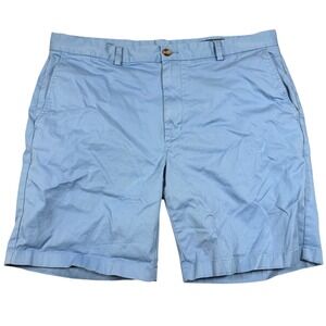 Vineyard Vines‎ Mens 38 Blue Cotton Blend Casual Chino Breaker Shorts